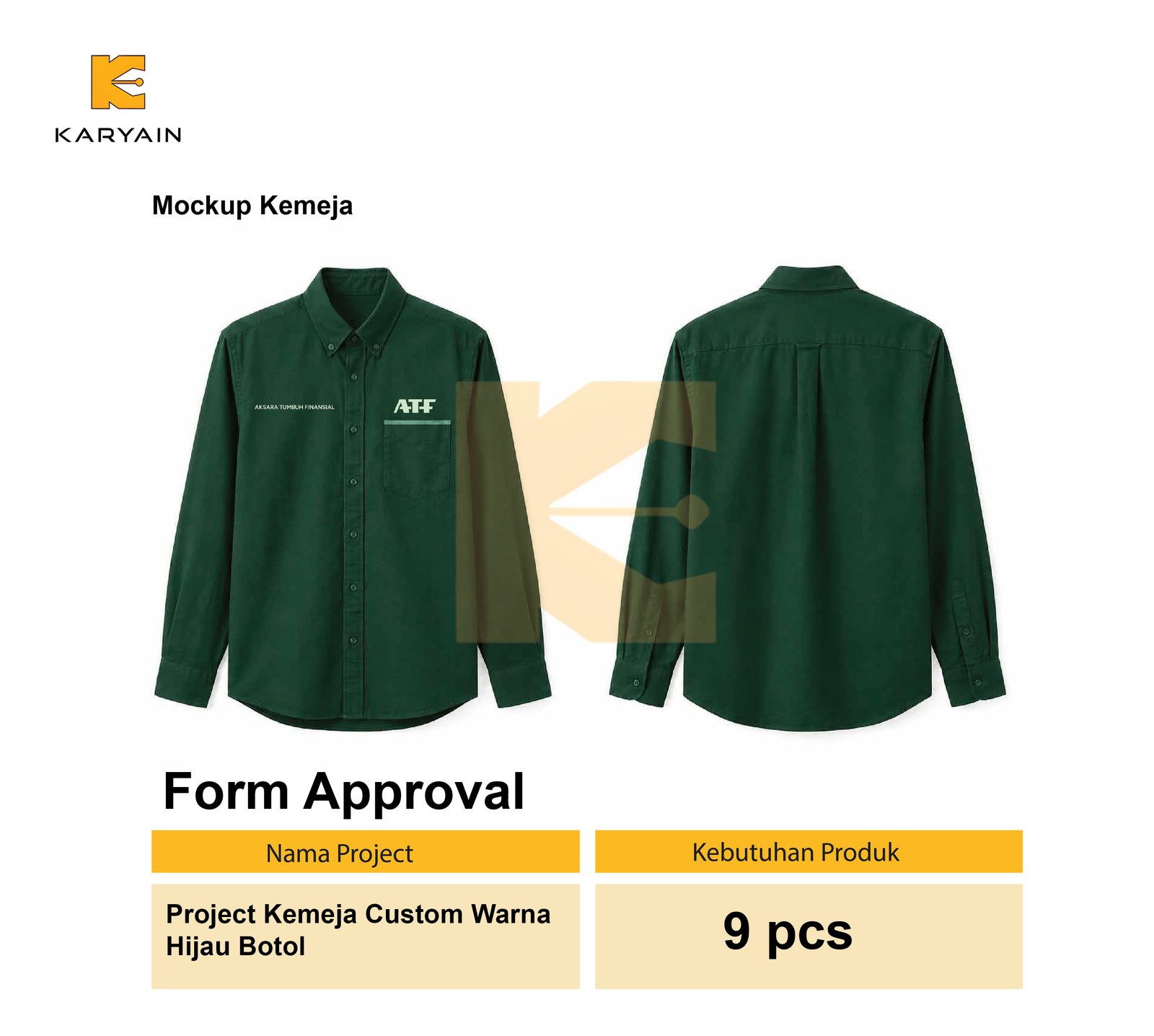 Project Kemeja Custom