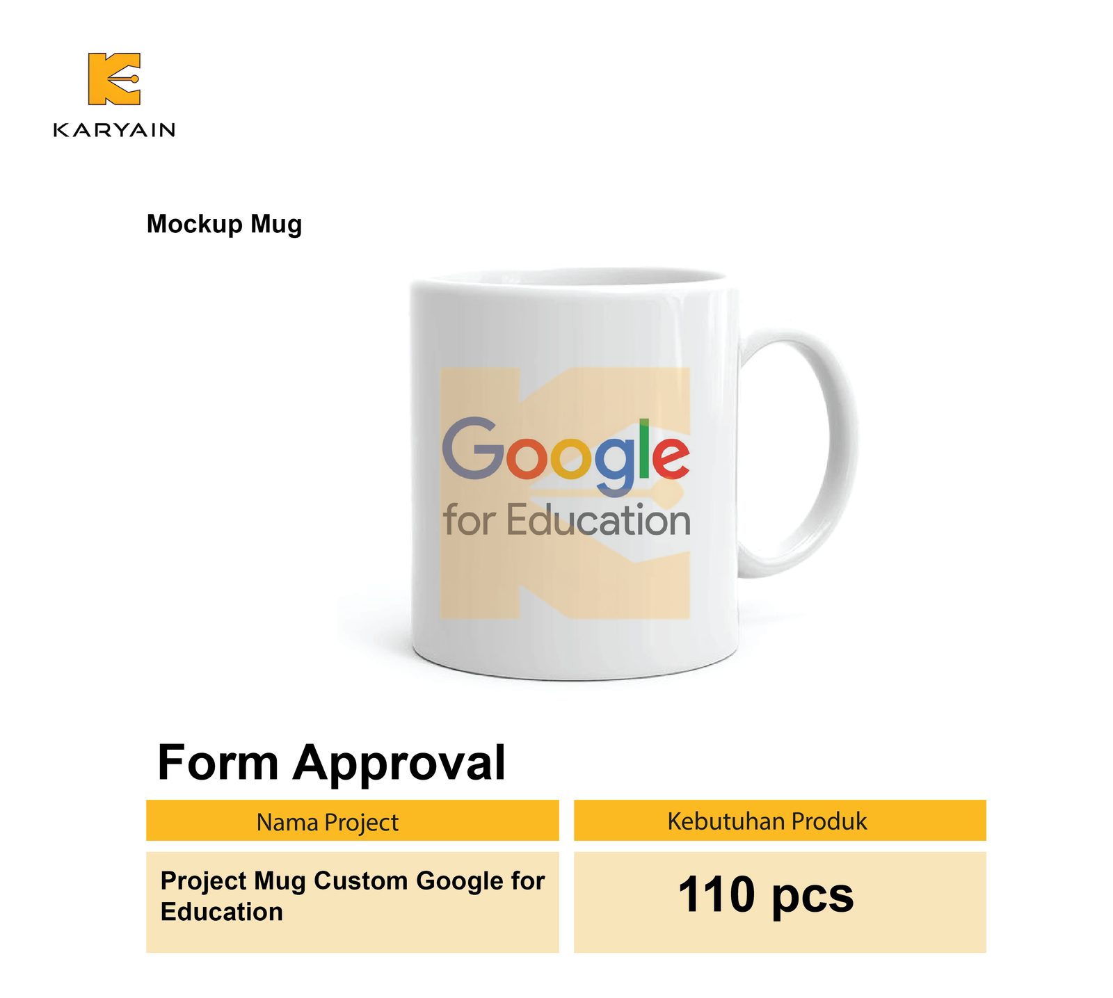 Project Mug Custom Google for Education